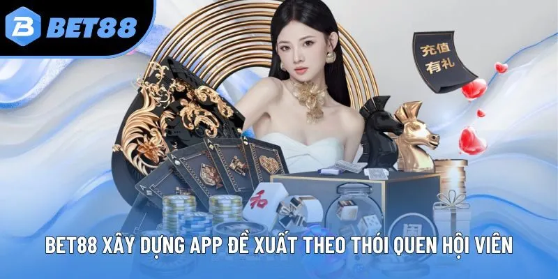 Bet88 xây dựng app đề xuất theo thói quen hội viên
