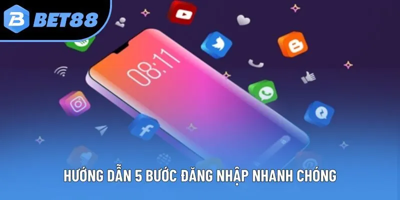 Hướng dẫn 5 bước đăng nhập nhanh chóng